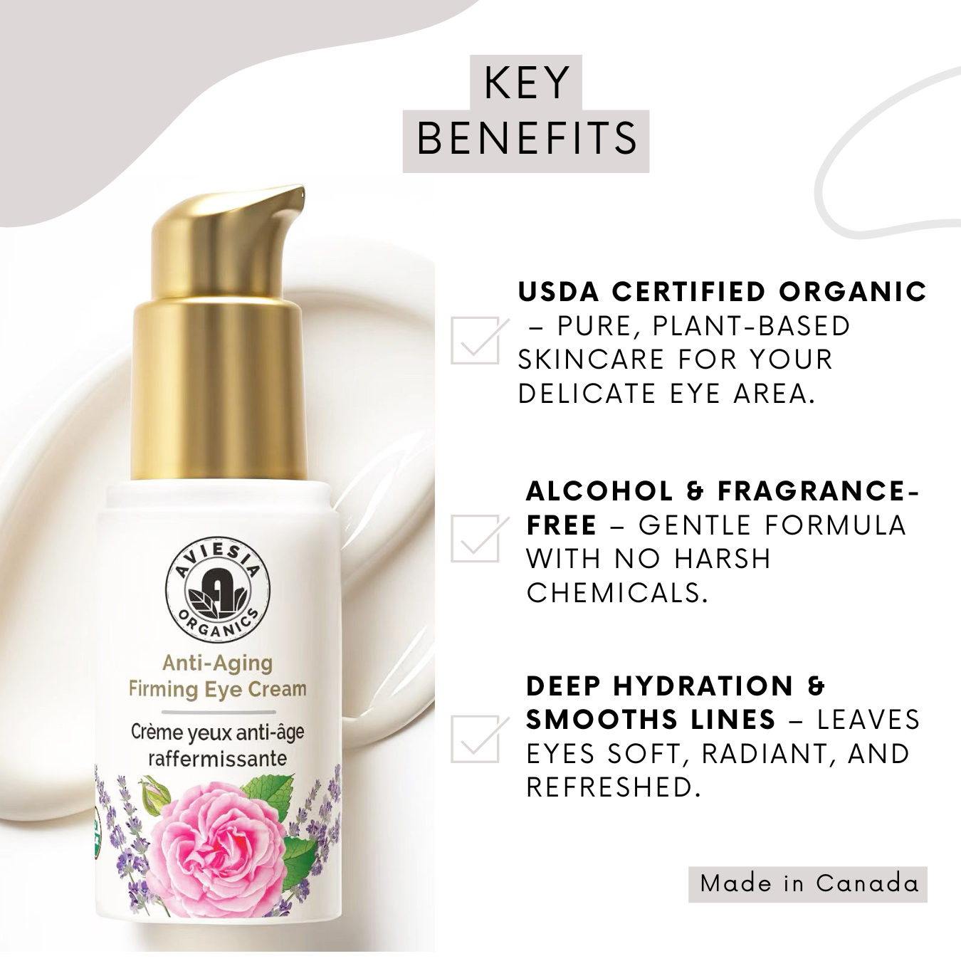 Aviesia Anti-Aging Firming Eye Cream